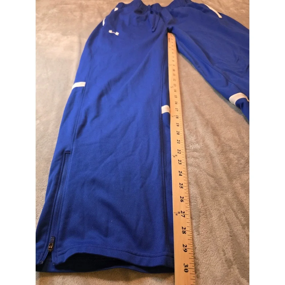Under Armour Track Pants Mens XL Blue All season gear Loose fit Ankle Zip